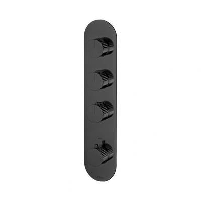 Carimali QTM4202ESTMB - Qtime 1/2'' Thermostatic 3-Shut-Off