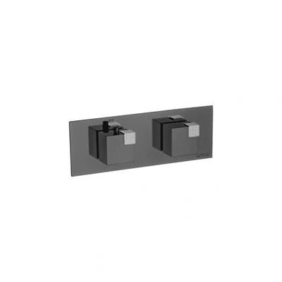 Carimali OCB4101ESTOMBCH - Ocube Horizontal Thermostatic Valve Sharing 2-Way | 3-Way
