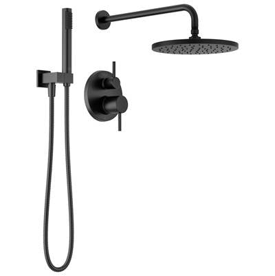 Delta 342702-BL - Raincan Shower Rough & Trim W/ Hs 1L 14S