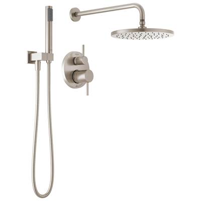 Delta 342702-SP - Raincan Shower Rough & Trim W/ Hs 1L 14S
