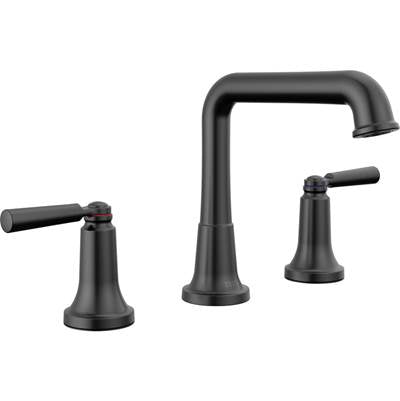 Delta 3536-BLMPU-DST - Two Handle Widespread Bathroom Faucet