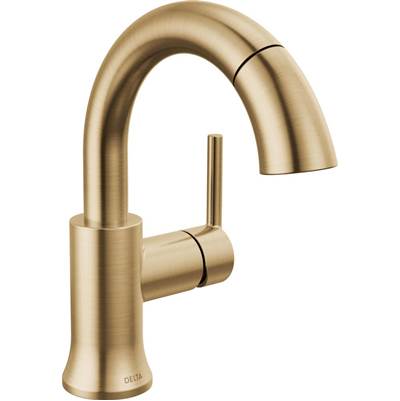 Delta 559HAR-CZPD-DST - Single Handle Pull Down Bathroom Faucet