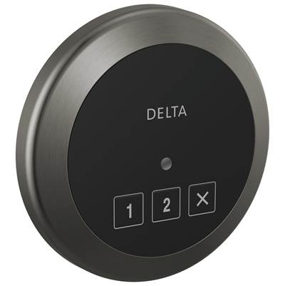 Delta 5CN-220R-KS-PR - Steamscape Round Exterior Con Trol Black Stainless