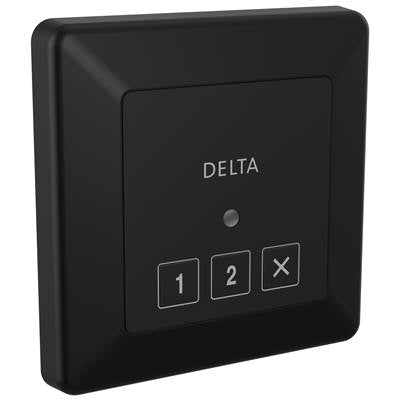 Delta 5CN-220T-BL - Steamscape Transitional Exter Ior Control Matte Black