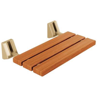 Delta 5SE-SBS-6-CZ-PR - Tilt-Up Shower Seat Champagne Bronze