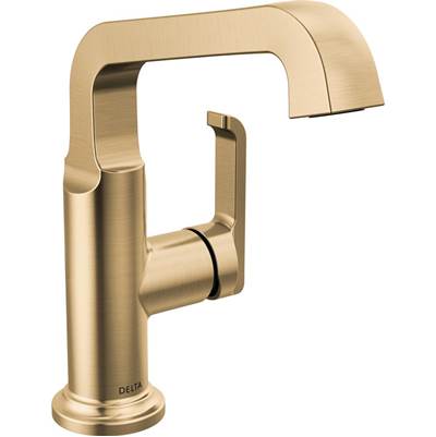 Delta 689-CZ-PR-DST - Single Handle Mid-Height Vessel Bathroom