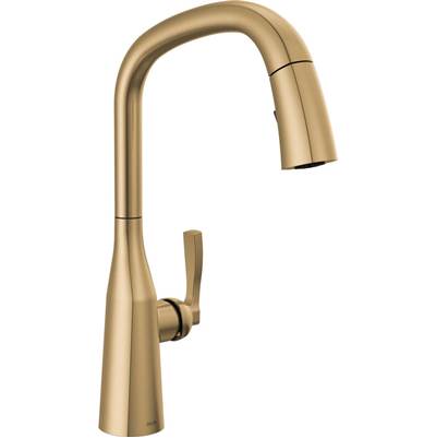 Delta 9176-CZ-PR-DST - Single Handle Pull Down Kitchen Faucet