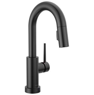 Delta 9959TL-BL-DST - Trinsic Bar Pulldown Touchless Kitchen Faucet Matte Black