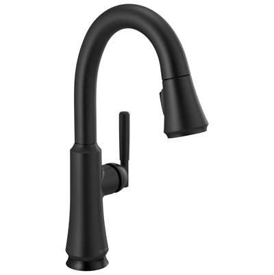 Delta 9979TL-BL-DST - Coranto Pulldown Touchless Kitchen Bar Faucet Matte Black