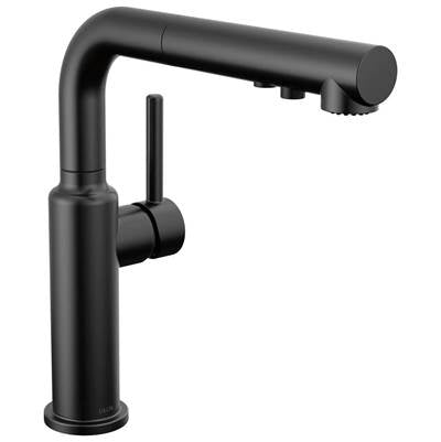 Delta 16879-BL-DST - Daneri Pull-Out Kitchen Faucet Matte Black