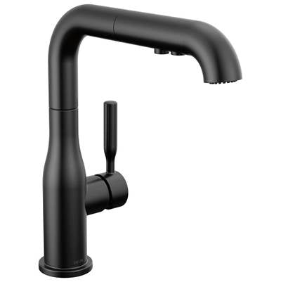 Delta 16943-BL-DST - Almari Pull-Out Kitchen Faucet Matte Black