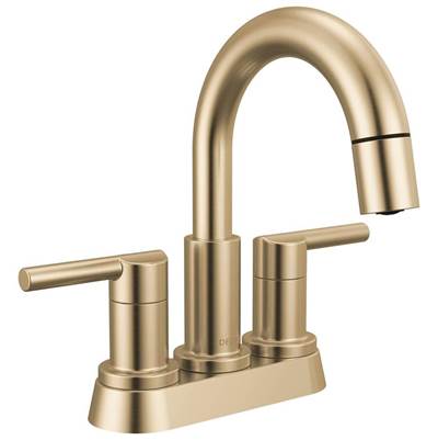 Delta 25749LF-CZPD - Centerset Pull-Down Bathroom Faucet 2L