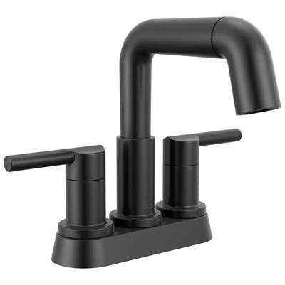 Delta 25849LF-BLPD - Centerset Pull-Down Bathroom Faucet 2L