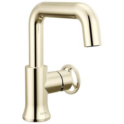 Delta 5547HAR-PN-DST - Single Handle Bathroom Faucet - High Arc