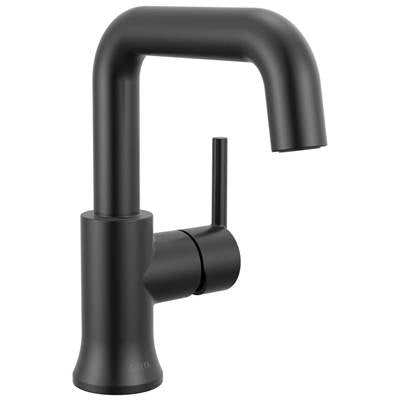 Delta 554HAR-BL-DST - Single Handle Bathroom Faucet - High Arc