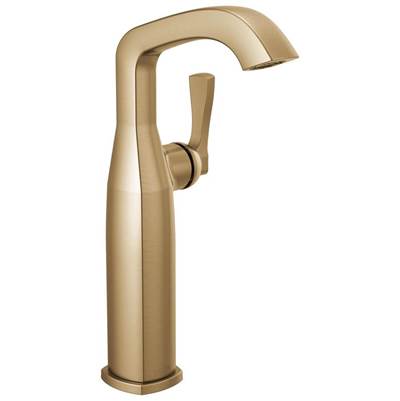 Delta 776-CZ-PR-DST - Single Handle Vessel Bathroom Faucet