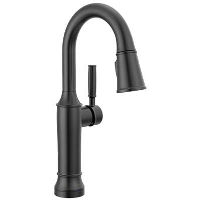 Delta 9984TL-BL-DST - Bar Prep Touchless Pulldown Matte Black