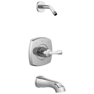 Delta T14476-PR-LHD - 14 Series Tub And Shower Less Head