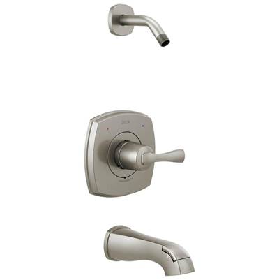 Delta T14476-SS-PR-LHD - 14 Series Tub And Shower Less Head