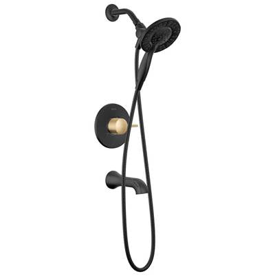 Delta T144855-GZ-I - 14S Tub/Shower With In2Ition - Gz