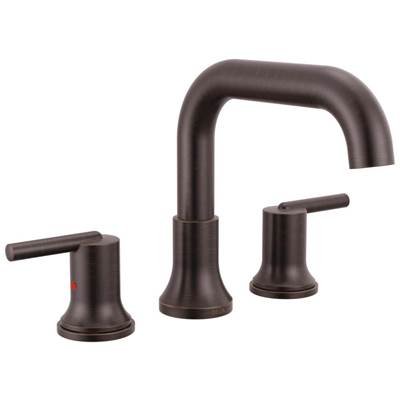 Delta T2754-RB - Roman Tub Trim - Lever - Bent Spout
