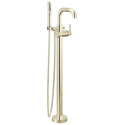 Delta T4754-PNFL - Free Standing Tub Filler - Lever - Bent