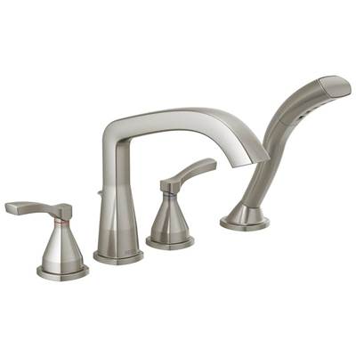 Delta T4776-SS-PR - Four Hole Roman Tub Trim Shower 2L