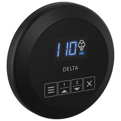 Delta EP103307BL - Round Steam Control Matte Black