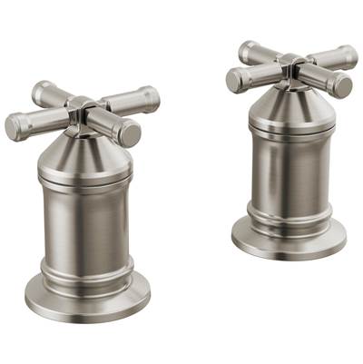 Delta H599SS-PR - 2 Handle Roman Tub Handle Kit-Cross