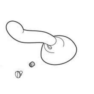 Delta RP46748 - D-Handle & Set Screw Cr
