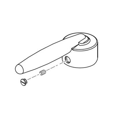 Delta RP50151 - Grail 185 Hdle W/Button & Set Screw