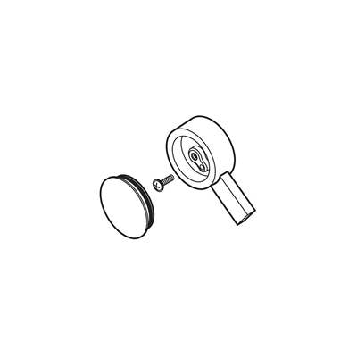 Delta RP62959 - Delta Vero: Single Metal Lever Handle - Temperature Knob And