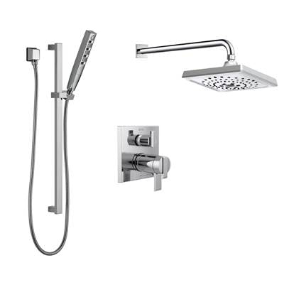 Delta SKD13 - Square Thermostatic Shower Kit