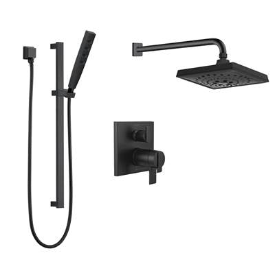 Delta SKD13BL - Square Thermostatic Shower Kit