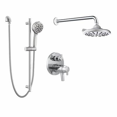Delta SKD14 - Round Thermostatic Shower Kit