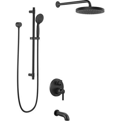 Delta SKD21BL - Delta Pressure Balance With Spout Shower Kit