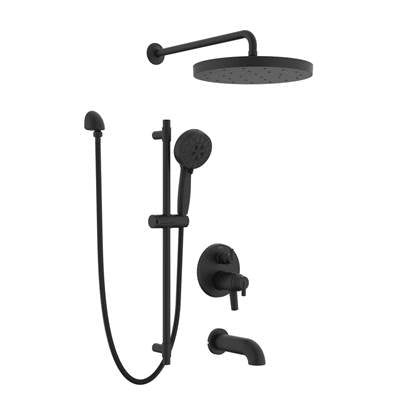 Delta SKD2BL - Delta Thermostatic Pro Clean With Spout Shower Kit