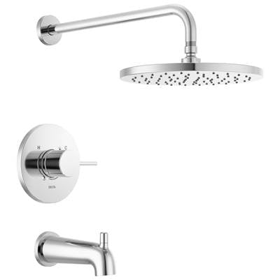 Delta T14469-PP - 10" Circle Raincan T/S & Trim 1L 14S