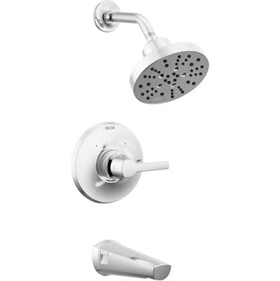 Delta T14472-PR - 14S Tub Shower Trim With H2Okinetic