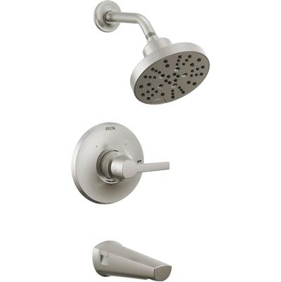 Delta T14472-SS-PR - 14S Tub Shower Trim With H2Okinetic