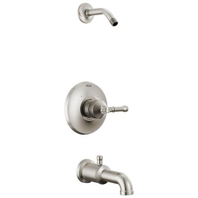 Delta T14484-SS-PR-LHD - 14 Series Tub Shower Trim - Less Head
