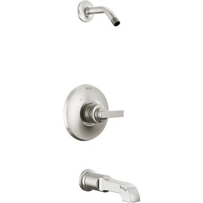 Delta T14489-SS-PR-LHD - 14 Series Tub Shower Trim - Less Head