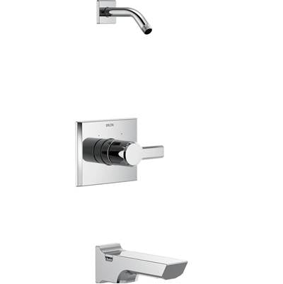 Delta T14499-PR-LHD - 14 Series Tub And Shower Trim - Less Head