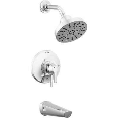 Delta T17472-PR - 17S Tub Shower Trim With H2Okinetic