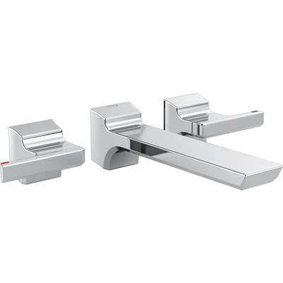 Delta T3599LF-PR-WL - Two Handle Wall Mounted Faucettrim