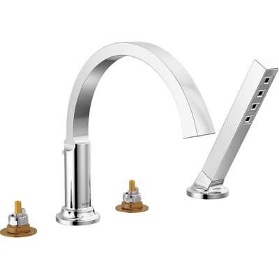 Delta T4788-PR-LHP - Roman Tub Trim With Hand Shower
