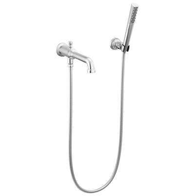 Delta T5784-PR-LHP-WL - Wall Mount Tub Filler Trim With Hand Sho