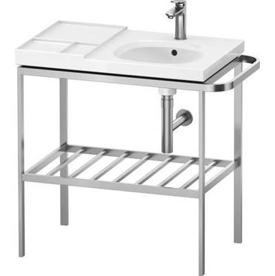 Duravit AU4585070700000 - Duravit Aurena 30 7/8" X 31 5/8" Console In Brushed Stainless Steel