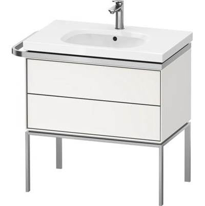 Duravit AU4572036360000 - Duravit Aurena 30 7/8" Wall Mount Two Drawer Single Vanity Cabinet In Satin Matte White, Sink Sold Separately