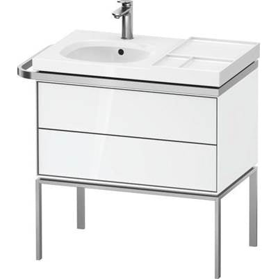 Duravit AU4574085850000 - Duravit Aurena 30 7/8" Wall Mount Two Drawer Single Vanity Cabinet In High Gloss White, Sink Sold Separately